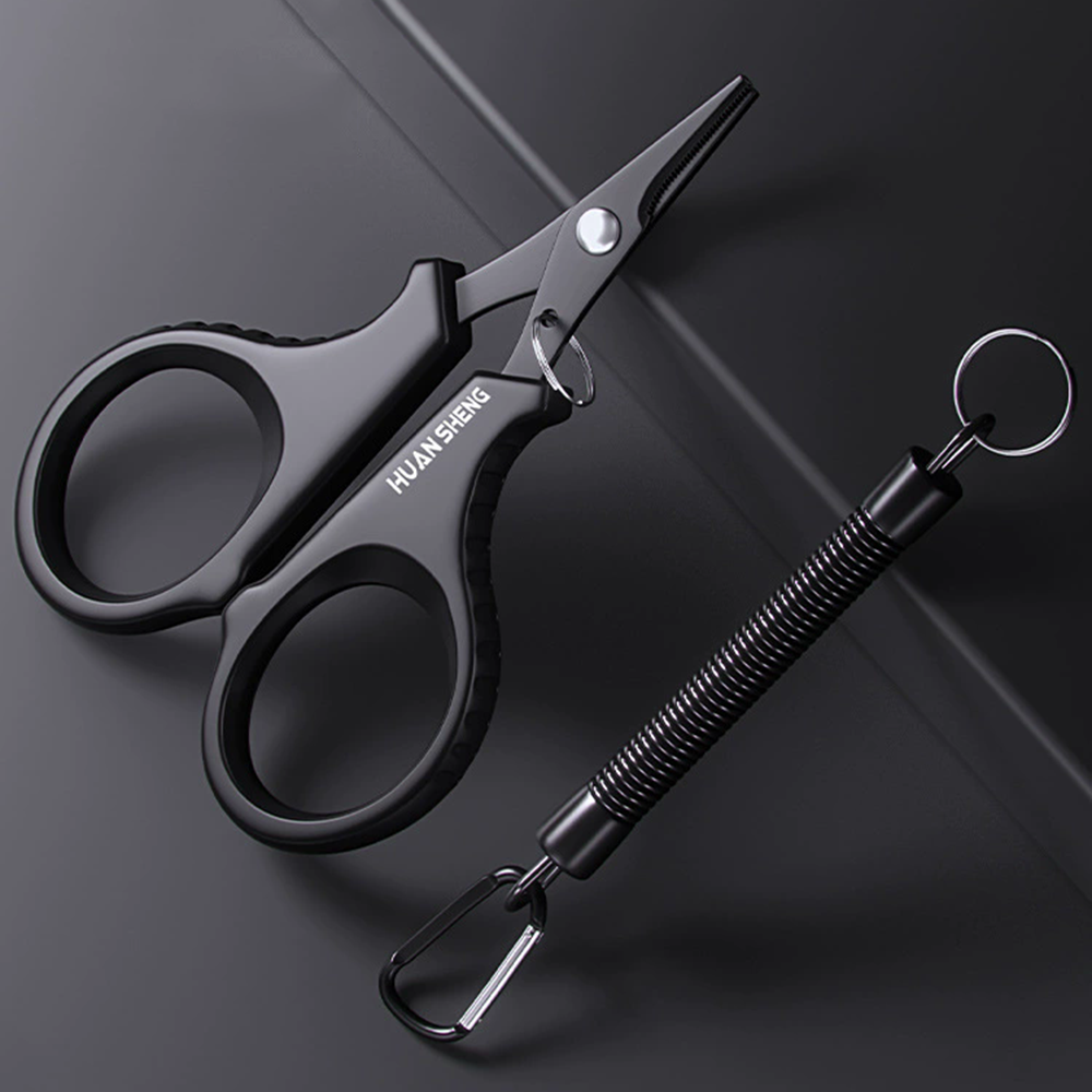 Fishing Line Cutter - 티타늄 코팅 스테인리스 스틸 낚시 가위