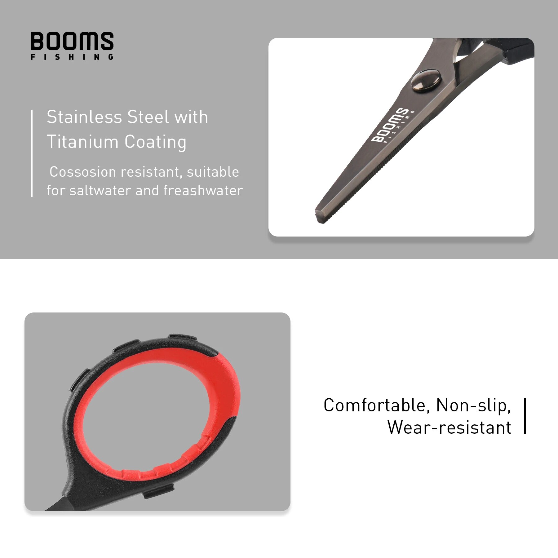 Booms Fishing S05 브레이드 와이어 가위  - Fishing Line Cutter 리뷰 및 가격