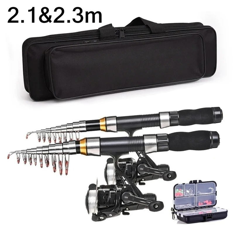 브라브맥 2.1/2.3m 텔레스코픽 낚싯대 릴 콤보 풀 - Fishing Line Spooler 리뷰 및 가격