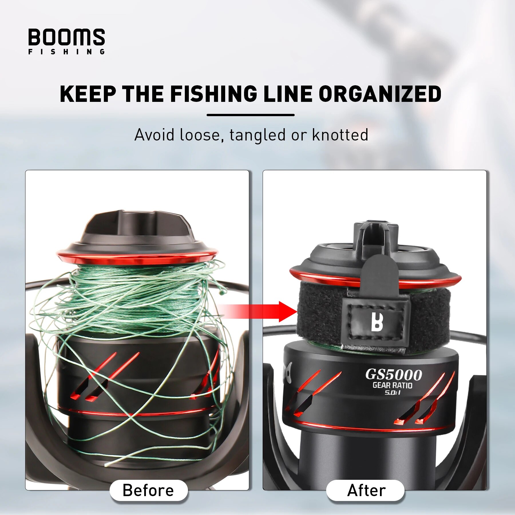 Booms Fishing 스피닝 릴 보호 커버 하이 퀄 - Fishing Line Box 리뷰 및 가격